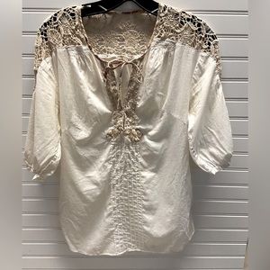 Free People Bohemian Lace Tunic